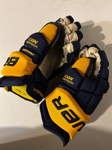 Nashville Predators Weber Bauer hockey gloves