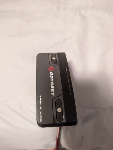 Black Used Men's 2023 Odyssey Right Handed Triple Wide Center Shaft Tri-Hot 5k Putter Uniflex 33"