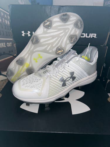 SZ 11.5 Under Armour Men's UA Yard Low MT Baseball Cleat Shoe New