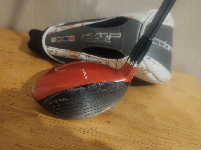 Cobra Amp Cell Orange adjustable 3-4wood w/TM RBZ Tour X shaft