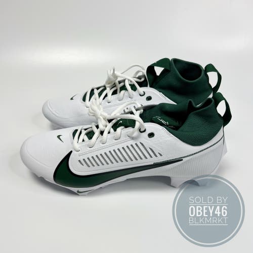 Nike Vapor Edge Pro 360 2 Football Cleats  White Green