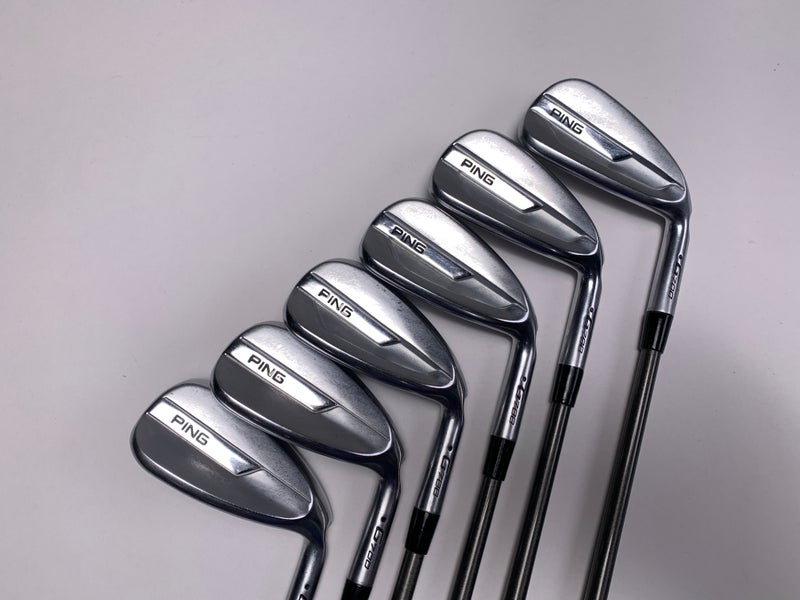 Ping G700 Iron Set 6-PW+AW Black Dot AeroTech SteelFiber i95 Regular RH +1/2"