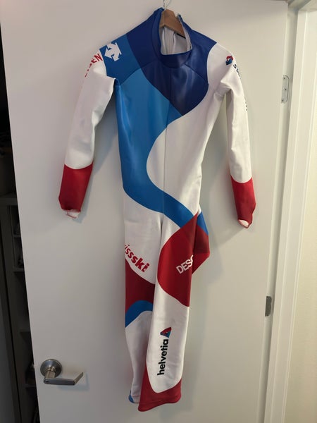New Descente Swiss Ski Suit FIS Legal