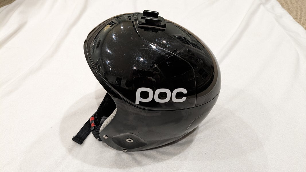Unisex Used Large POC Skull Orbic X Helmet FIS Legal