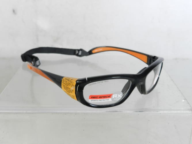 Liberty MX20 Rec Specs MAXX #200 Halo Orange & Black Sports Protective Glasses