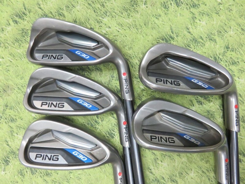 Ping G30 * 6-PW Irons Upgraded TFC 80 SENIOR - Ladies