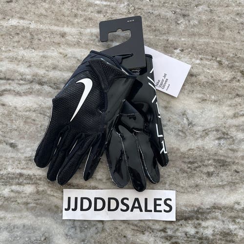 Nike Vapor Jet 7.0 Football Gloves Black White DR5110-091 Men’s Sz Medium NWT