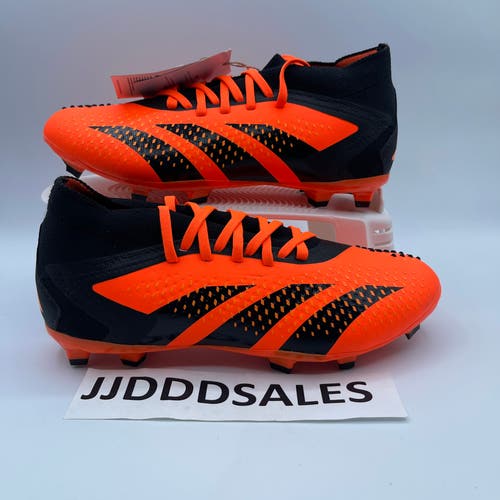 Adidas Predator Accuracy.2 FG Soccer Cleats Orange GW4587 Men’s 5.5 Women’s 6.5