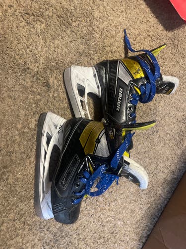 Skates and shin guards