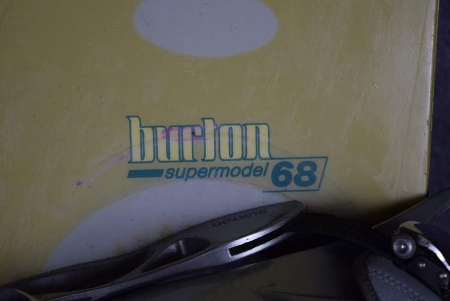 BURTON SUPERMODEL 68 SNOWBOARD SIZE 168 CM WITH BURTON LARGE