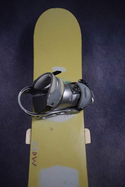 BURTON SUPERMODEL 68 SNOWBOARD SIZE 168 CM WITH BURTON LARGE