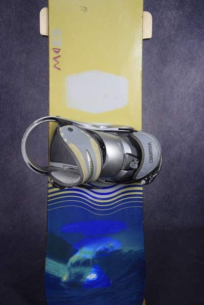 BURTON SUPERMODEL 68 SNOWBOARD SIZE 168 CM WITH BURTON LARGE