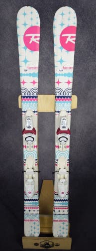 ROSSIGNOL TERRAIN JUNIOR SKIS SIZE 128 CM WITH ROSSIGNOL BINDINGS