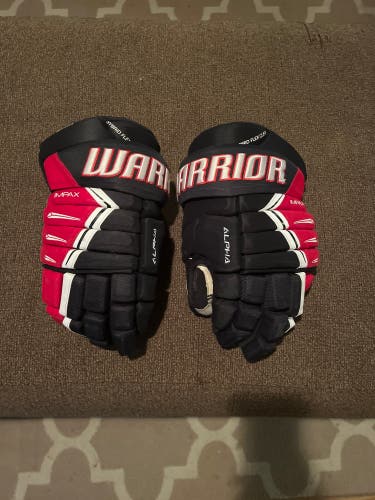 Used Warrior 15" Alpha DX Pro Gloves
