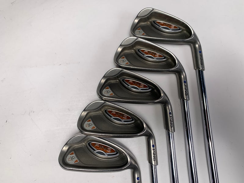 Ping G10 Iron Set 5-9 Blue Dot 1* Up AWT Regular Steel Mens RH