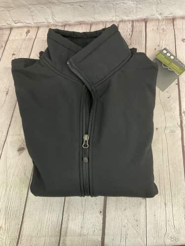 Eddie Bauer Womens Rugged Ripstop Size SM Black Soft Shell Jacket NWT MSRP $98