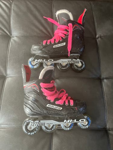 Used Bauer Vapor XR300 Inline Skates Regular Width Size 5