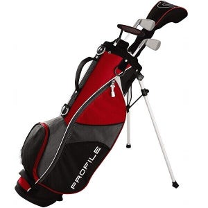 Wilson Profile JGI Junior Complete Golf Club Set - Small Red - RIGHT HAND