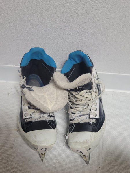 Used Bauer Reactor 6000 Senior 9 Goalie Skates