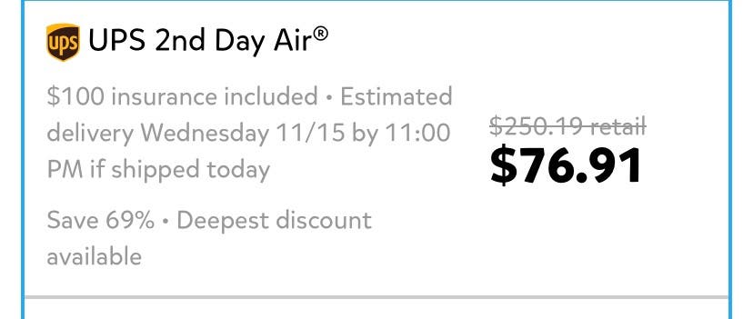 2-day shipping upgrade for Atomic 176