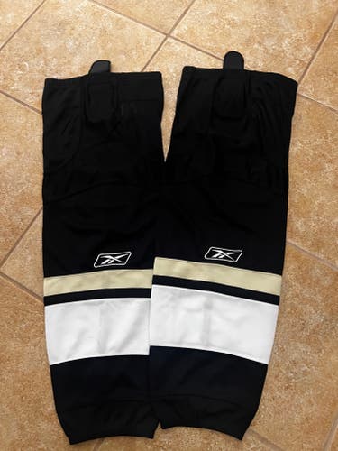 Black Senior Used Large Reebok Socks