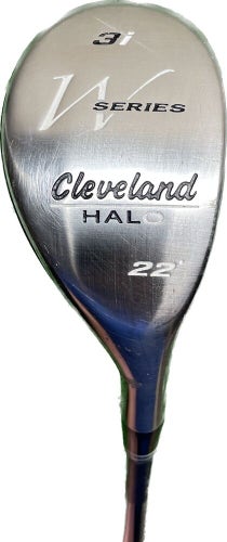 Ladies Cleveland Halo W Series 22° 3 Hybrid Graphite Shaft RH 38.5”L New Grip!