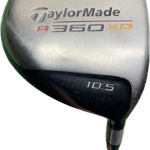 TaylorMade R 360 XD 10.5° Driver Regular Flex Graphite Shaft RH 44.5”L New Grip!