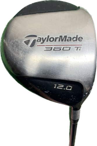 TaylorMade 360 Ti 12° Driver Bubble Ultralite R-80 R Flex Graphite Shaft RH 45”L