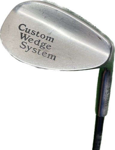 Custom Wedge System Tri Wedge 60° Hi-Lob Wedge Graphite Shaft Wedge Flex RH 36”L