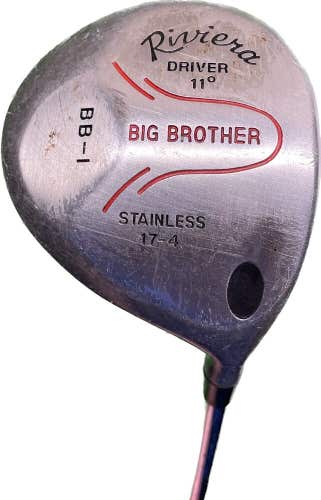 Riviera Big Brother BB-I 11° Driver Regular Flex Steel Shaft RH 43”L