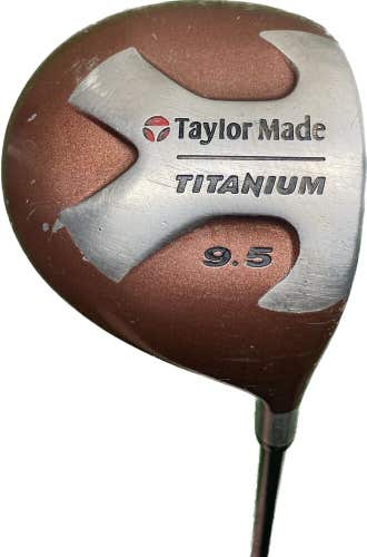 TaylorMade Titanium 9.5° Driver S-90 Plus Stiff Flex Graphite Shaft RH 45”L