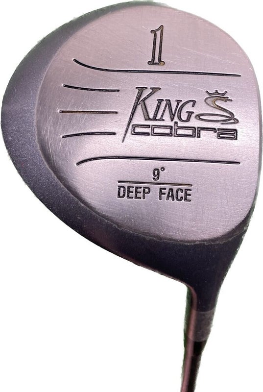 King Cobra Deep Face 9° Driver Regular Flex Graphite Shaft RH 44”L
