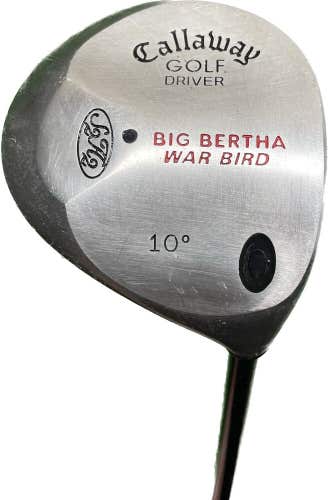 Callaway Big Bertha War Bird 10° Driver RCH 96 R Flex Graphite Shaft RH 44”L