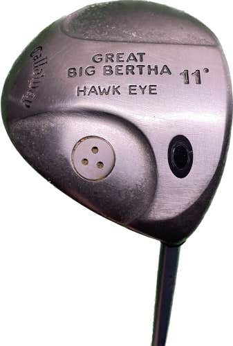 Ladies Callaway Great Big Bertha Hawk Eye 11° Driver Gems UL Graphite RH 44”L