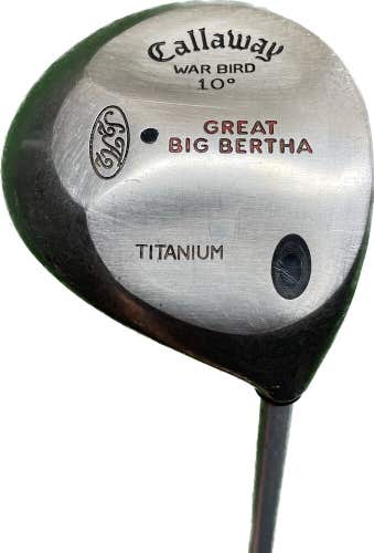 Callaway Great Big Bertha War Bird 10° Driver BB UL R Flex Graphite Shaft RH 45”