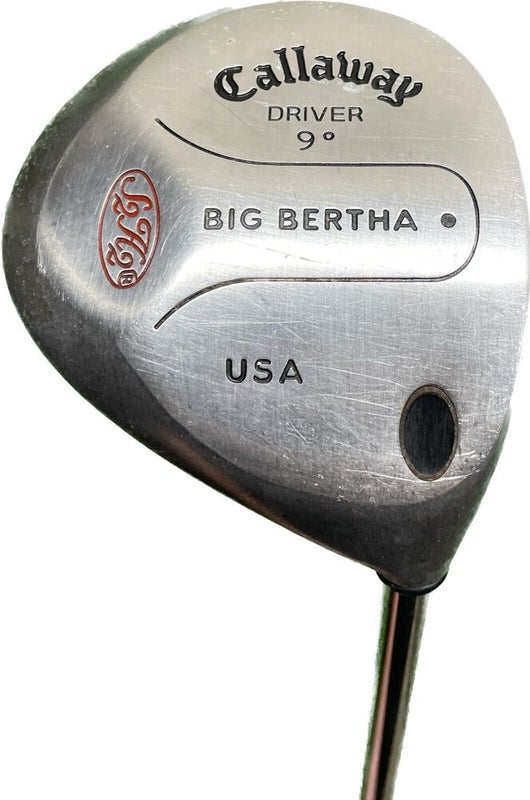 Callaway Big Bertha 9° Driver Memphis “10” UniFlex Steel Shaft RH 43.5”L
