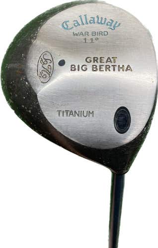 Ladies Callaway Great Big Bertha War Bird 11° Driver Gems Ultralite Graphite 44”