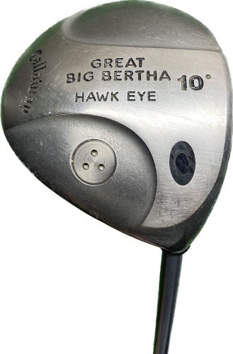 Callaway Great Big Bertha Hawk Eye 10° Driver UL R Flex Graphite Shaft RH 45”L