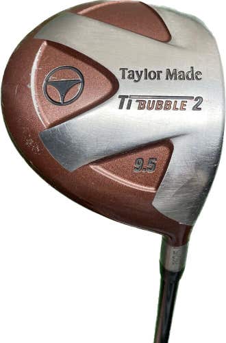TaylorMade Ti Bubble 2 9.5° Driver Innovative Stiff Flex Graphite Shaft RH 45”L
