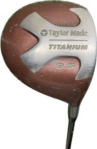 TaylorMade Titanium 9.5° Driver Bubble S-90 Plus S Flex Graphite Shaft RH 45”L