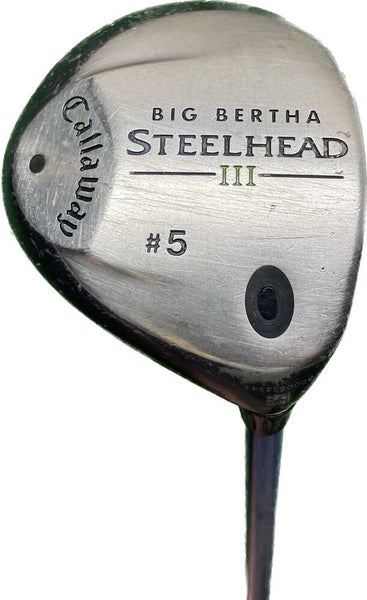 Ladies Callaway Big Bertha Steelhead III 5 Wood System III Graphite Shaft RH 41”