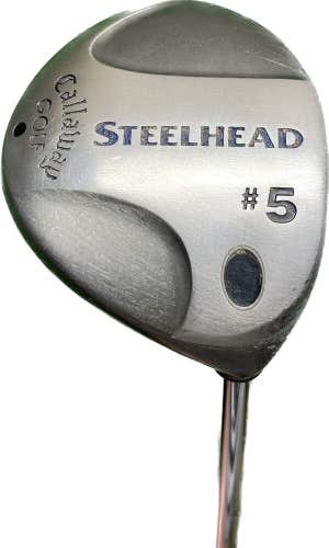 Callaway Steelhead 5 Wood Memphis “10” UniFlex Steel Shaft RH 41”L