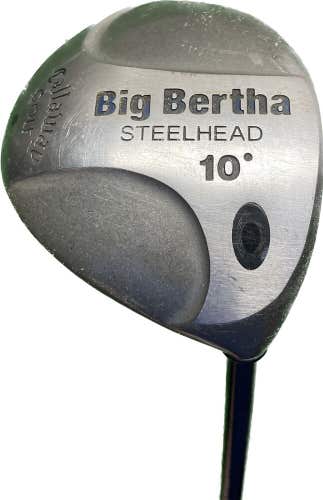 Callaway Big Bertha Steelhead 10° Driver RCH 99 R Flex Graphite Shaft RH 44”L