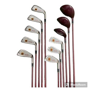 Ladies Square Two Lady Rave Oversize 11 Club Set Graphite Shafts RH