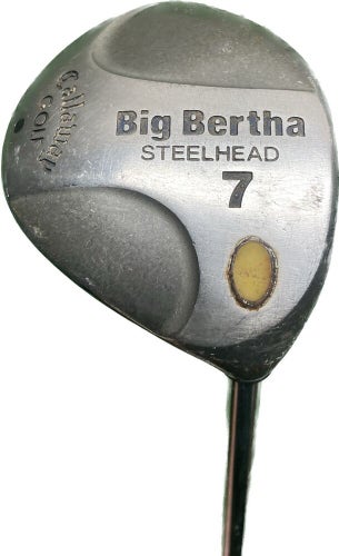 Callaway Big Bertha Steelhead 7 Wood Uniflex Steel Shaft RH 40”L