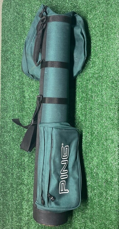 Ping Green Sunday Golf Bag Single Strap