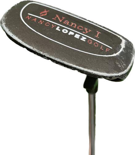 Ladies Nancy Lopez Golf Nancy I Putter Steel Shaft RH 32”L