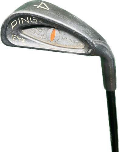 Ping Eye Orange Dot 4 Iron Aldila Regular Flex Graphite Shaft RH 37.5”L