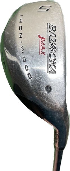 Tour Edge Bazooka JMax 27° 5 Iron-Wood Reactive Flex Senior Flex Graphite RH 38”