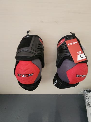 Senior New Large CCM QuickLite QLT 290 Elbow Pads